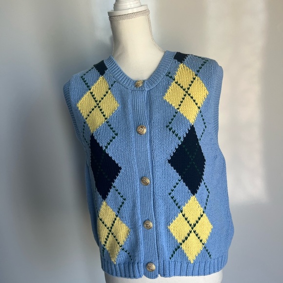 ZARA LIGHT BLUE KNIT SWEATER SIZE LARGE - Picture 13 of 13